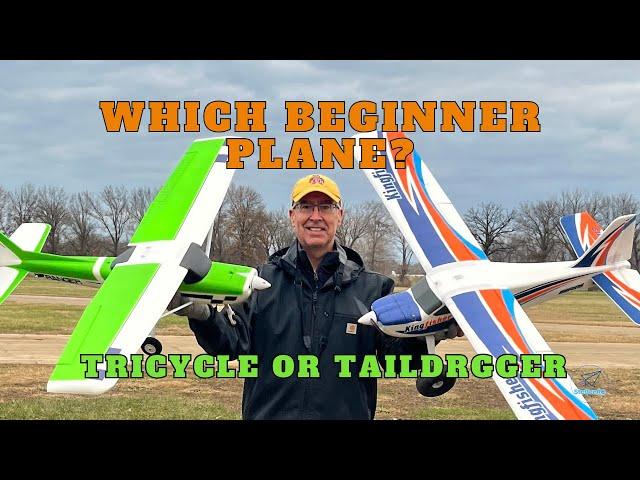 Watch this before you buy your first RC plane.  Why a tricycle gear may be worse than a taildragger