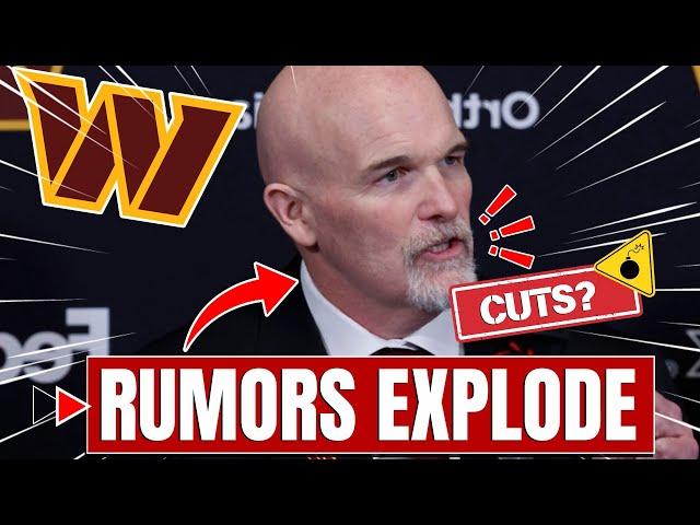  WASHINGTON COMMANDERS:  MORE HIRING and CUTS? - NEW MOVES! - RUMORS | Washington Commanders News