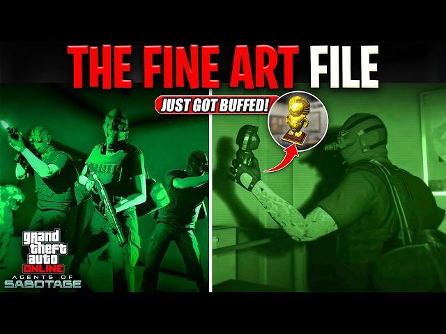 Rockstar Just BUFFED The New ART HEIST in GTA Online.. The NEW GTA Online UPDATE! (New GTA5 Update)