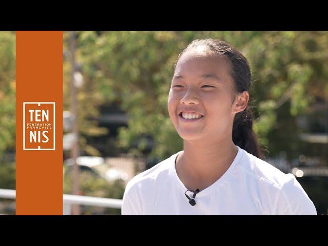 Portrait de Jenny Lim, championne de France 17/18 ans 2022 | FFT