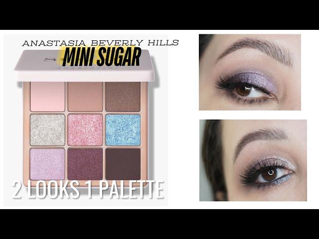 2 Looks 1 Palette ft  ABH Mini Sugar Palette