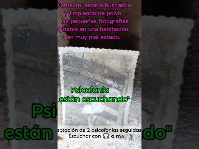 psicofonias #psicofonía #parafonia #vocesdelmasalla #paranormal #parapsicologia #urbexasturias