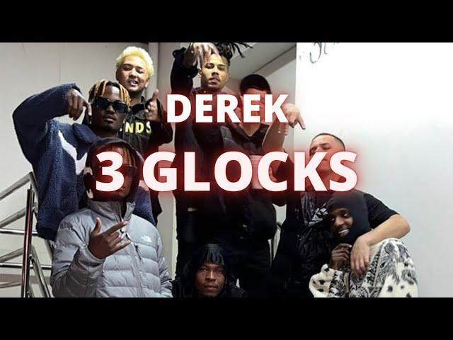 DEREK 3 GLOCKS HARD REMIX | Prod.IFLBeats (Music Video) #TrapTheFato #derek