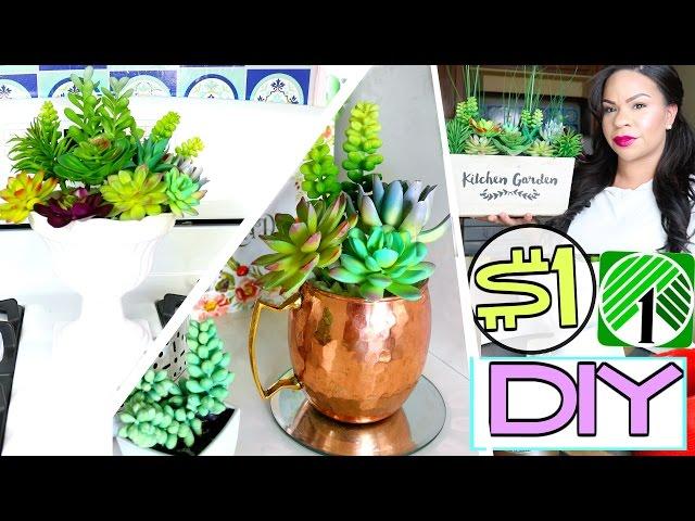 DOLLAR TREE DIY: 3 SUCCULENT DECOR IDEAS YOU MUST TRY! | Sensational Finds