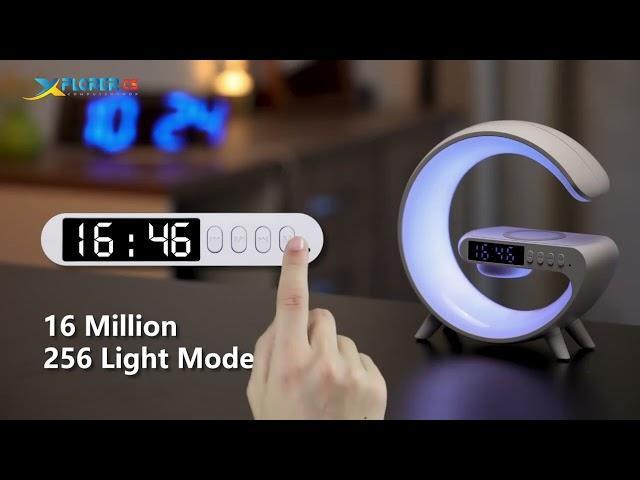 G63 Smart Light Sound Machine Fast Charging Alarm Clock