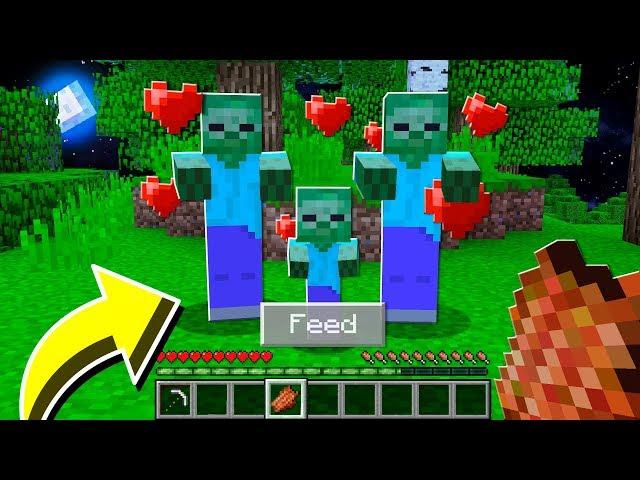 How to BREED ZOMBIES in Minecraft TUTORIAL! (Pocket Edition, Xbox, PC)