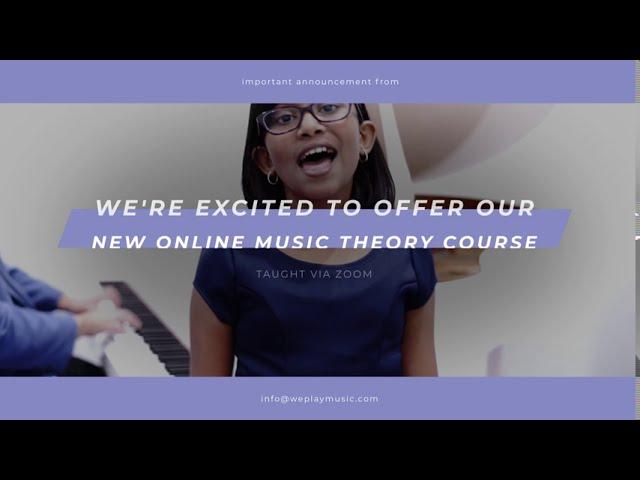 WePlay Music - Online Music Theory Course