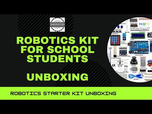 Robotics Starter kit For Kids TinkerStudy #unboxing #Sunrobotics & #STEAM