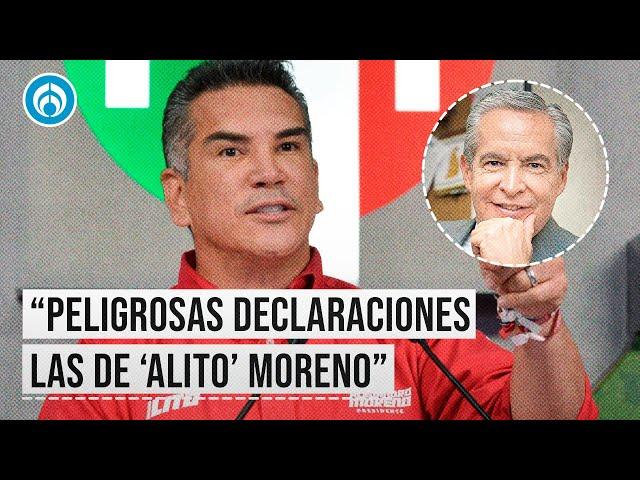 Comentarios de Alejandro Moreno muestran el bajo nivel político de México: Alfonso Zárate