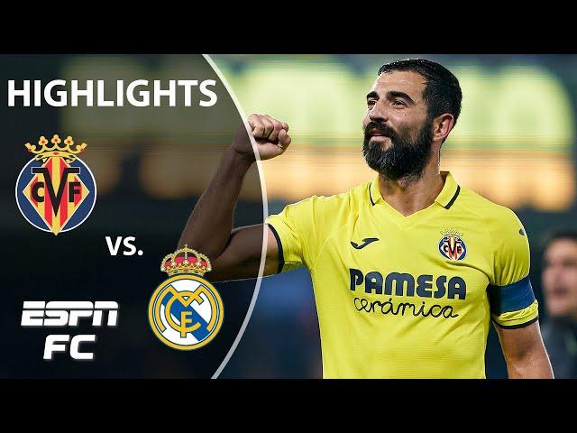 Villarreal vs. Real Madrid | La Liga Highlights | ESPN FC