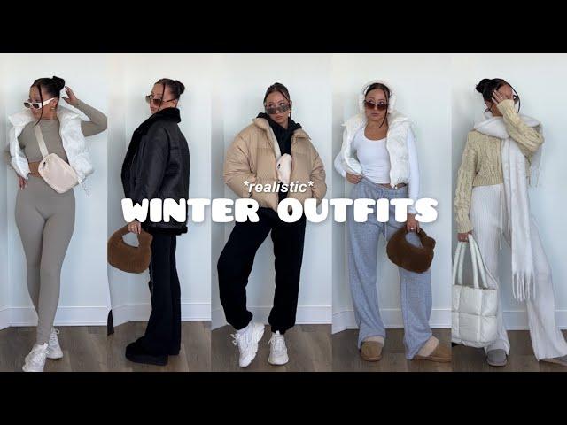 Realistic Winter Outfits from Amazon \\ Winter Outfit Inspo, Easy Outfit Ideas 2023 Amazon Fashion