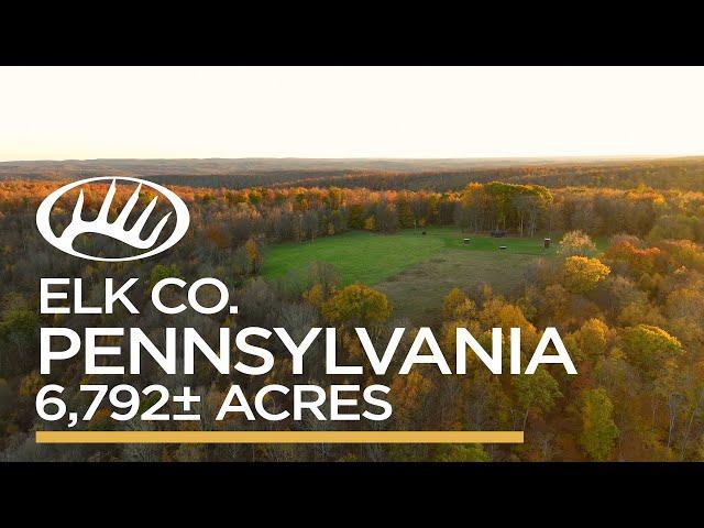 Elk County, PA 6,792± Acres