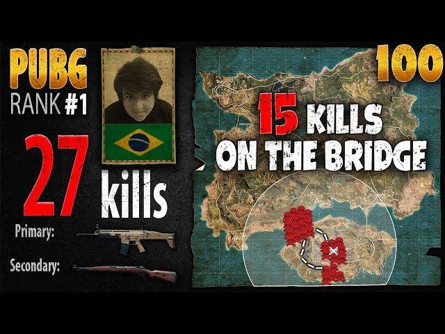 [Eng Sub] PUBG Rank 1 - Tecnosh 27 kills SOLO - PLAYERUNKNOWN'S BATTLEGROUNDS #100