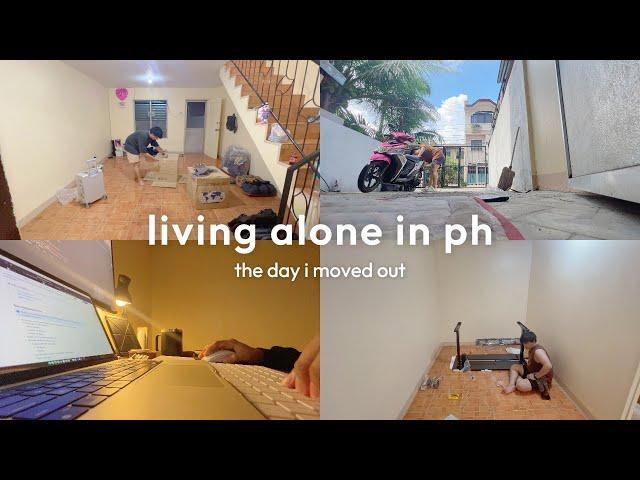 resigned from office job, moving out at 25 | Living Alone in the Philippines