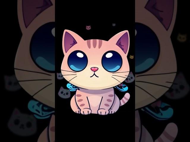 Cutie Kitty #ai #cute #animation