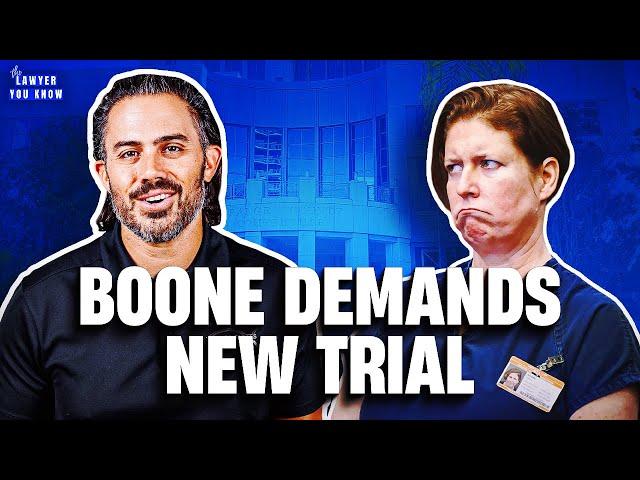 LIVE! Boone DEMANDS New Trial - Says Her Rights Were Violated