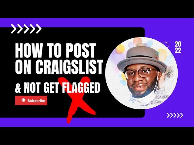 How To Post On Craigslist And Not Get Flagged - Craigslist Ad Posting Tutorial