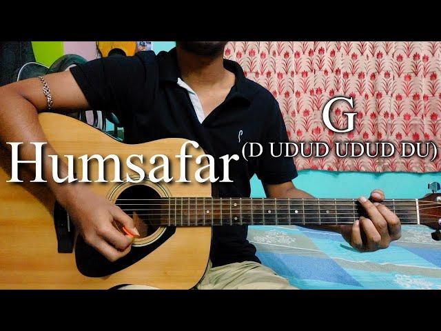 Humsafar | Badrinath Ki Dulhania | Easy Guitar Chords Lesson+Cover, Strumming Pattern, Progressions.