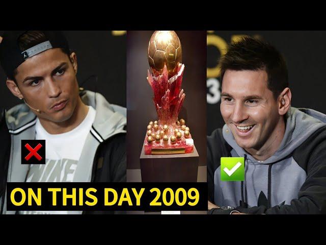 Messi Took Over the Football world in 2009- football news today- Messi first Ballon d’Or 2009