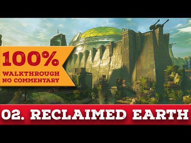 Doom Eternal: The Ancient Gods Pt Two 100% Walkthrough (Nightmare, No Commentary) 02 RECLAIMED EARTH