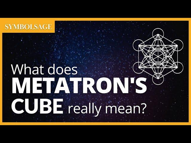 The Deep Symbolism of Metatron's Cube | Sacred Geometry