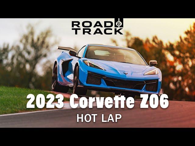 2023 Chevrolet Corvette Z06: Hot Lap Raw Video