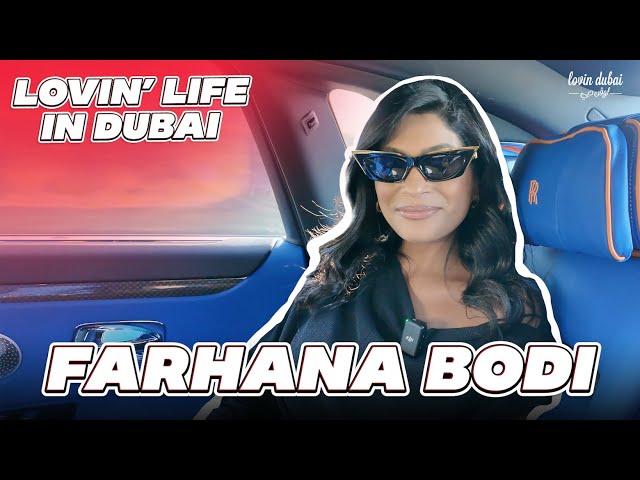 Farhana Bodi Spills on Dubai Bling Cast Members, Iconic Fashion, and Her Rolls-Royce Tour Of Dubai!