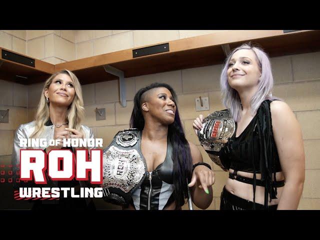 Red Velvet & Queen Aminata deliver hard truth to Athena & Billie Starkz | #ROH TV 07/04/24