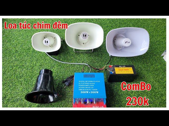 Tặng thẻ tiếng chuẩn / Loa bẫy chim đêm 2024 / Combo giảm còn 230k / AMly 263b