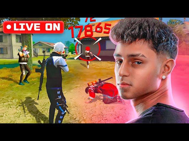 LIVE ON  AQUI ESTOU MAIS UM DIA!!!  FREE FIRE AO VIVO 