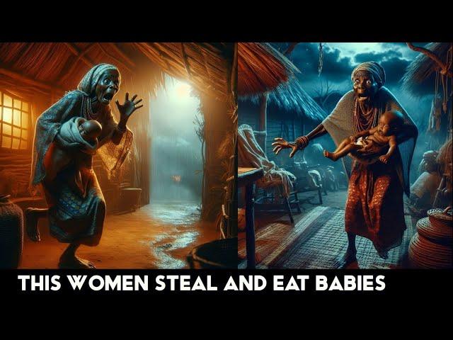 The Old women Steal babies from  village| African Tales | Scary stories