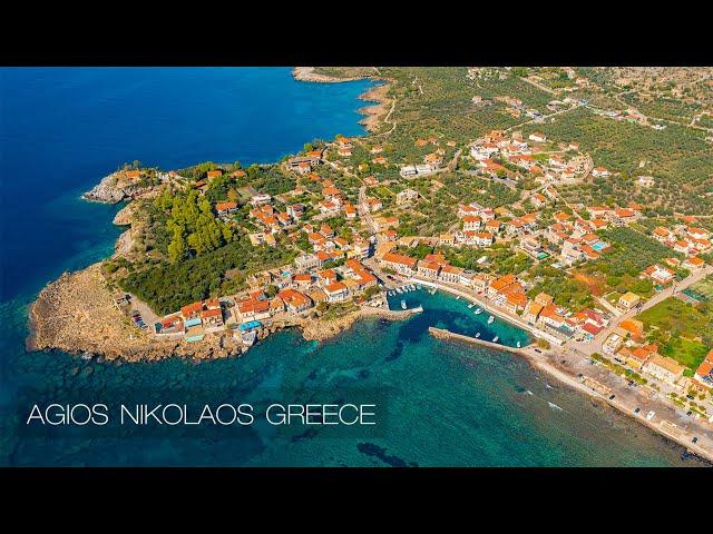 Agios Nikolaos Greece 4k | Drone