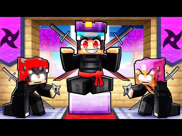 Becoming a NINJA KING to SAVE CRAZY FAN GIRL in Minecraft!