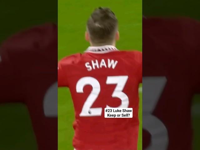 Luke Shaw - Keep or Sell? #23 #football #mufc #manutd #footballshorts #soccer #soccershorts #Shaw