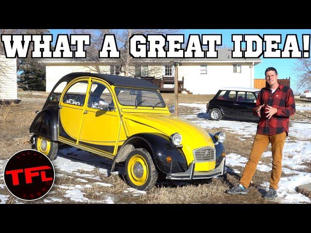 This Tiny French Car Has A Truly INCREDIBLE Feature You Have Never Seen Before!