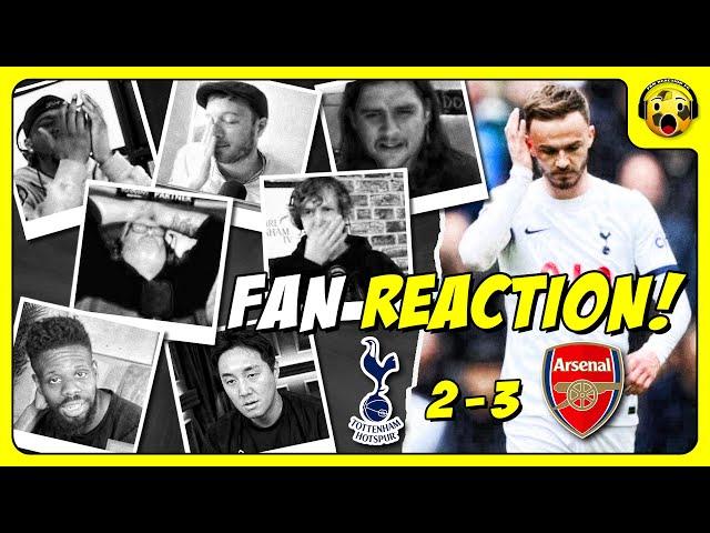 Spurs Fans DEVASTATED Reactions to Tottenham 2-3 Arsenal