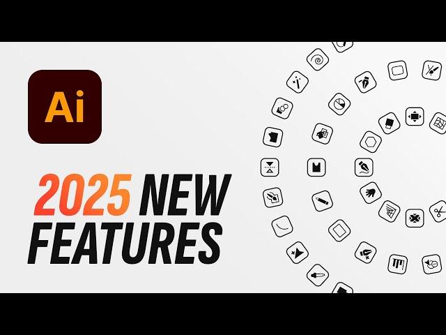 Adobe Illustrator 2025 New Features!