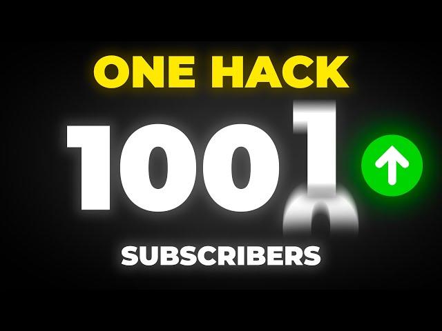 How To Get 1000 Subscribers In 2 Minutes