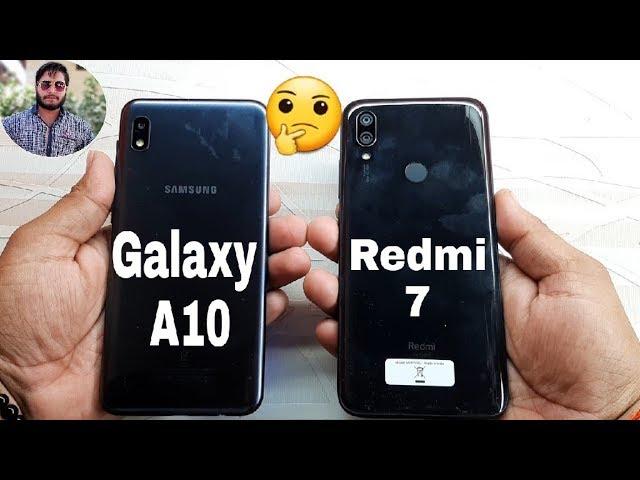 Samsung Galaxy A10 vs Redmi 7 Speed Test Comparison?