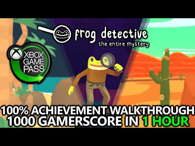 Frog Detective: Entire Mystery - 100% Achievement Walkthrough - 1000 Gamerscore in 1 Hour