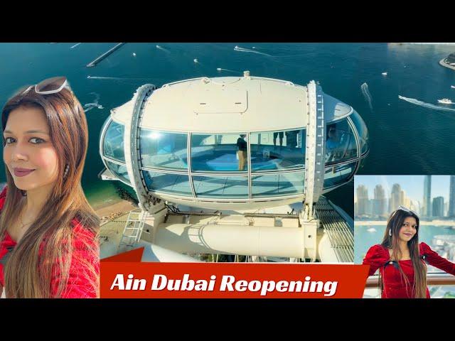 INSIDE THE NEWLY REOPENED AIN DUBAI (2025) || Complete Experience Premium Cabin Honest Review