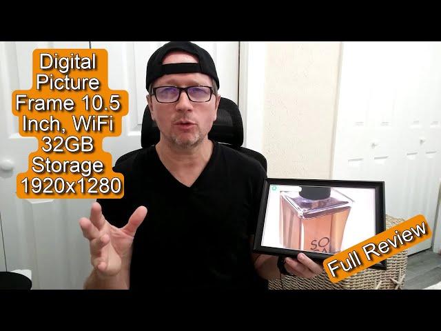 Frameo 10.5 Inch WiFi Best Digital Picture Frame | Unboxing, Tutorial & Full Review