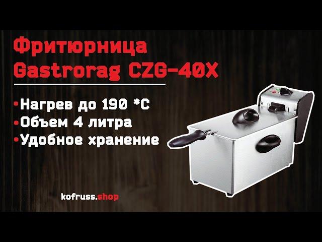 Фритюрница Gastrorag CZG - 40 X / Фритюрный шкаф Gastrorag CZG - 40