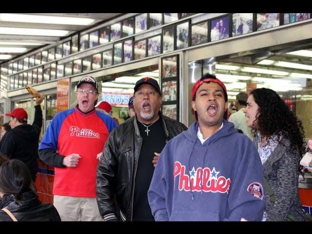 Opera Company of Philadelphia Geno's Steaks Random Act of Culture - April 28, 2012