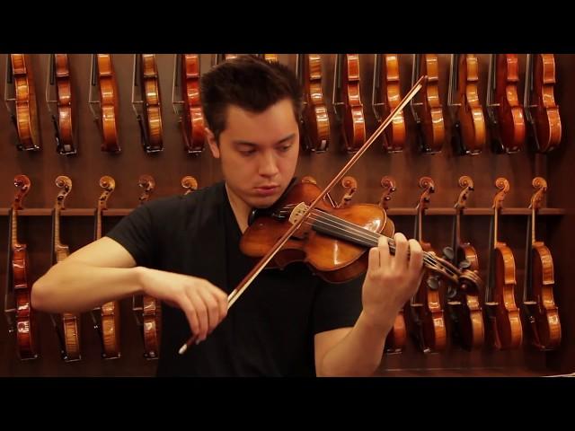 Eugene Sartory | Violin Bow Demonstration