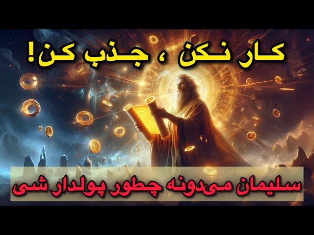 کار نکن! فقط این ۷ راز سلیمان را یاد بگیر تا ثروت و موفقیت جذب شود |نجوای کتاب