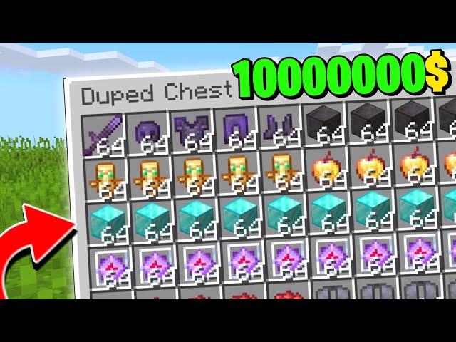 This DUPE made me Millionaire on This Minecraft Server!