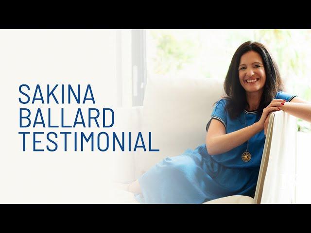 Sakina Ballard Testimonial for Ruth Kudzi Coaching