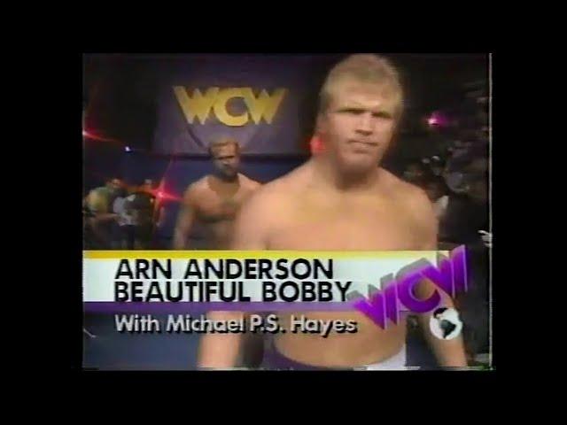 Ricky Steamboat & Shane Douglas vs Arn Anderson & Bobby Eaton   Worldwide Nov 7th, 1992