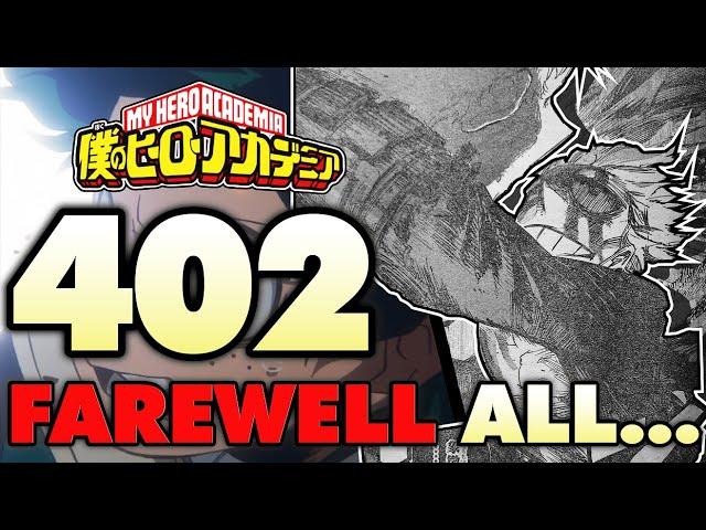 THE DAY HAS COME... | My Hero Academia Chapter 402 Breakdown